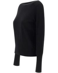 Kaos - Boat-Neck Slit-Cuff Sweater - Lyst