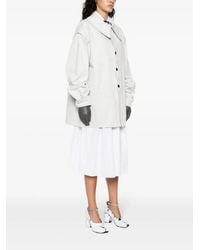 Maison Margiela - Oversize-Collar Denim Jacket - Lyst