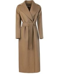 Max Mara - Poldo Mantel mit Gürtel - Lyst