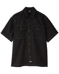 Dickies - Contrast-Stitching Pocket Shirt - Lyst