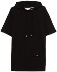 MICHAEL Michael Kors - Cotton Hoodie Mini Dress - Lyst