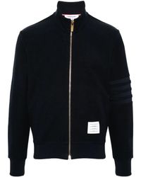 Thom Browne - Giacca Con Dettaglio A 4 Righe - Lyst