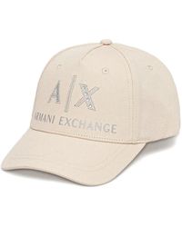 ARMANI EXCHANGE - Logo-Detail Baseball Cap - Lyst