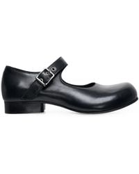 Comme des Garçons - Ballerines Mary Jane En Cuir De Veau À Boucle - Lyst