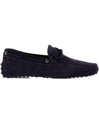 Aurélien - Softey Suede Driving Loafers - Lyst