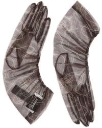 Vivienne Westwood - Printed Tulle Gloves - Lyst