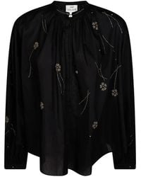 forte_forte - Bead-Embroidered Blouse - Lyst