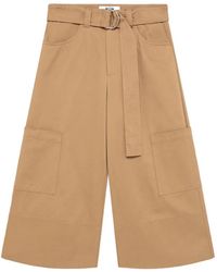 MSGM - Cropped Broek - Lyst