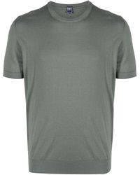 Fedeli - Crew-neck T-shirt - Lyst
