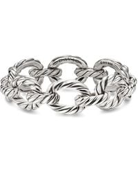 David Yurman - Sterling Oval-Link Bracelet - Lyst