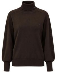 Liu Jo - Pull À Col Roulé Et Détail Boutonné - Lyst