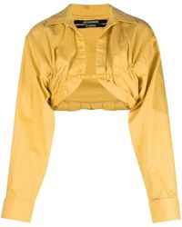 Jacquemus - Le Papier Bolero Shirt - Lyst