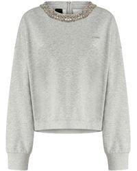 Pinko - Sudadera con apliques de lentejuelas - Lyst