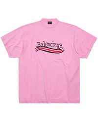 Balenciaga - Inside Out Cotton T-shirt - Lyst