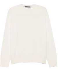 Low Brand - Crew-Neck Sweater - Lyst