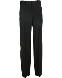 Victoria Beckham - Cut-out Trousers - Lyst