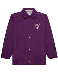 South2 West8 - Logo-Print Overshirt - Lyst
