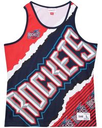 Mitchell & Ness - Jumbotron 2.0 Houston Rockets Round-Neck Tank Top - Lyst