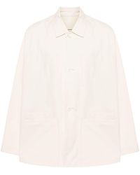 Lemaire - Cotton Shirt Jacket - Lyst