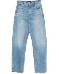 BOSS - Jeans Mit Logo-Patch - Lyst