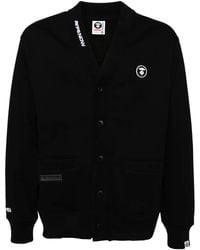 Aape By A Bathing Ape - Cardigan Mit Logo - Lyst