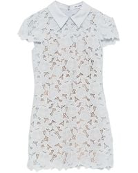 Self-Portrait - Floral Lace Dress - Lyst