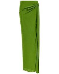 Elisabetta Franchi - Viscose Mini Skirt - Lyst