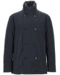 Peuterey - Militao Tj Double-Breasted Coat - Lyst