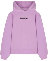 Barrow - Hoodie Met Logoprint - Lyst
