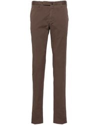 Incotex - Mid-rise Twill Chino Trousers - Lyst