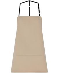 Courreges - Backless Twill Minidress - Lyst