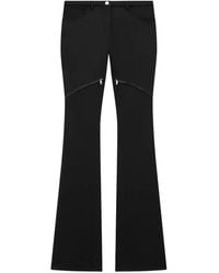 Courreges - Ellipse Low-Rise Twill Trousers - Lyst