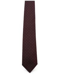 Canali - Cravate En Soie À Motif Géométrique - Lyst