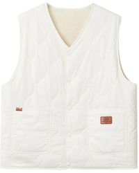 Chocoolate - Quilted Reversible Gilet - Lyst