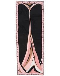 PUCCI - Fari Print Crepe De Chine Stole Scarf - Lyst