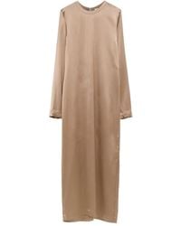 TOTEME - Vestido largo de manga larga - Lyst