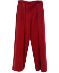 Maison Rabih Kayrouz - High-Waisted Pleated Trousers - Lyst