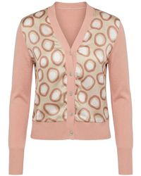 In bed with You - Cardigan À Imprimé Géométrique Et Empiècements - Lyst