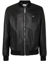 Philipp Plein - Zip Bomber Jacket - Lyst