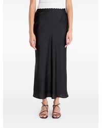 Guess - Sibilla Satin-Finish Maxi Skirt - Lyst