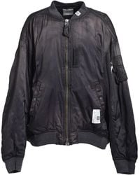 Maison Mihara Yasuhiro - Zip-Up Bomber Jacket - Lyst