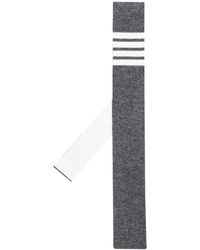 Thom Browne - Cashmere Knit 4-Bar Tie - Lyst