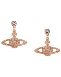 Vivienne Westwood - Mini Bas Relief Drop Earrings - Lyst