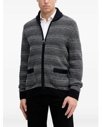 Barbour - Helmsley Zipped Pockets Knitted Cardigan - Lyst