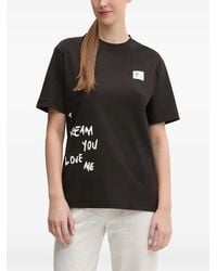 EA7 - T-Shirt À Logo Imprimé - Lyst