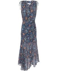 Veronica Beard - Dovima Kleid mit Blumen-Print - Lyst