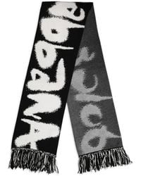 Dolce & Gabbana - Logo-Intarsia Fringed Scarf - Lyst