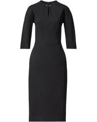 Fabiana Filippi - Midi-Jurk Verfraaid Met Knoop - Lyst