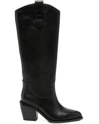 Linda Baumann - Leather Knee-High Boots - Lyst