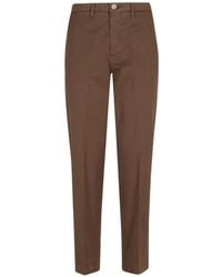 Briglia 1949 - Button Straight Trousers - Lyst